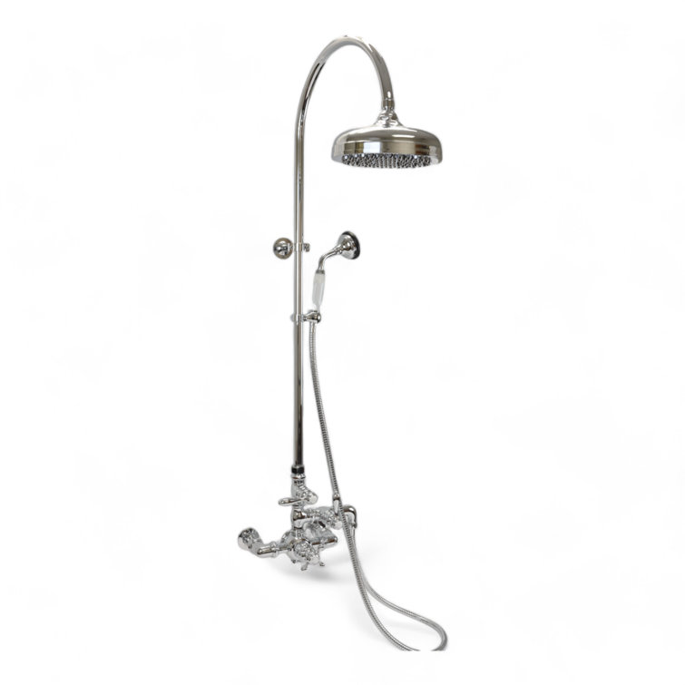 Strom Living Thermostatic Complete Shower System with Roughin Valve